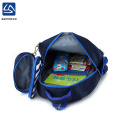 wholesale fashion leisure kids school bag with 6 wheels